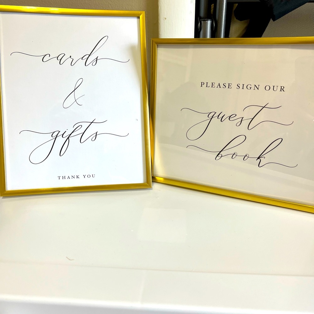 Wedding items